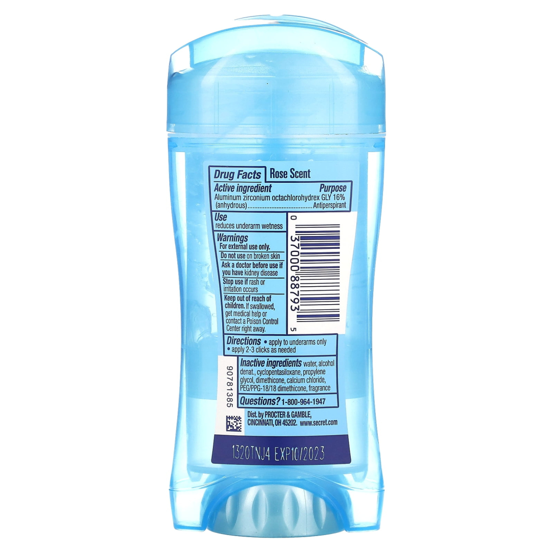 Дезодорант антиперспірант гелевий Secret Fresh Clear Gel For Women Delicate Rose 73 г.