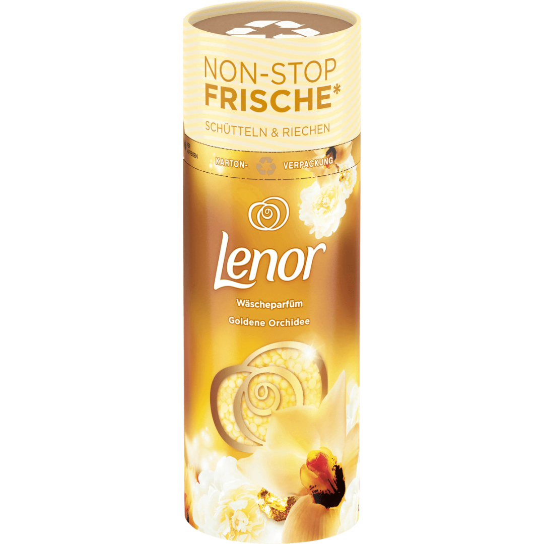 Парфум для білизни у гранулах Lenor золота орхідея Wäscheparfüm goldene Orchidee  160 г.