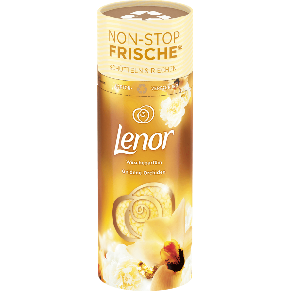 Парфум для білизни у гранулах Lenor золота орхідея Wäscheparfüm goldene Orchidee  160 г.