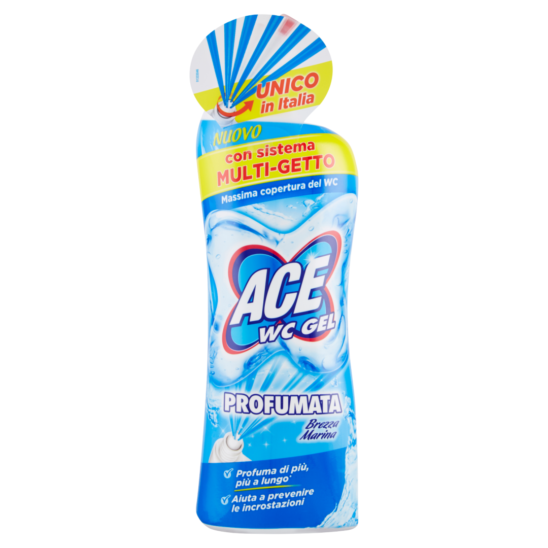 Гель для чищення туалету з видаленням нальоту ACE WC GEL BREZZA MARINA 700 мл
