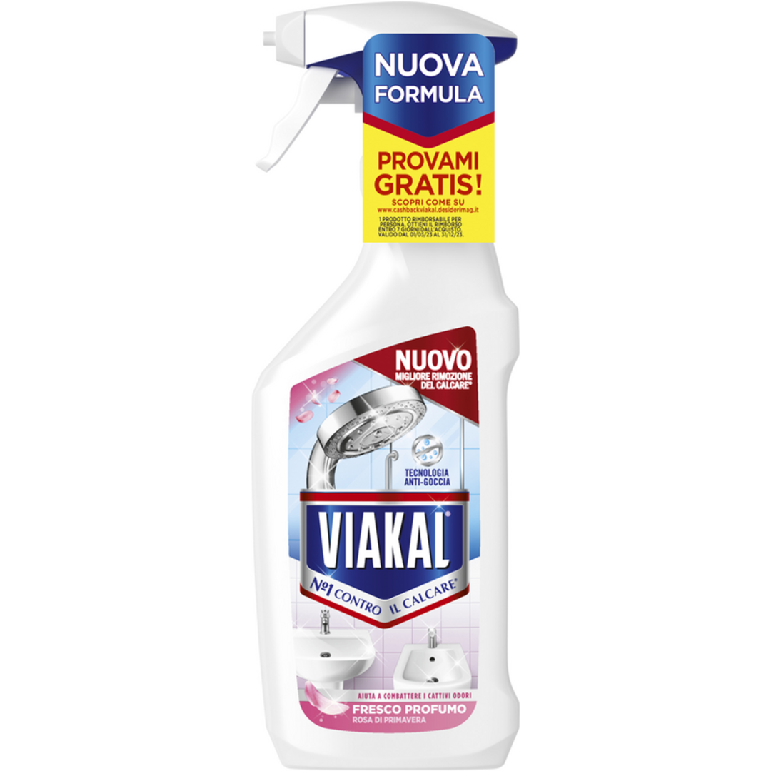ЗАСІБ ДЛЯ ДОГЛЯДУ ЗА ВАННОЮ КІМНАТОЮ ПАРФУМОВАНИЙ VIAKAL VAPOS FRESCO PROFUMO 470 МЛ.