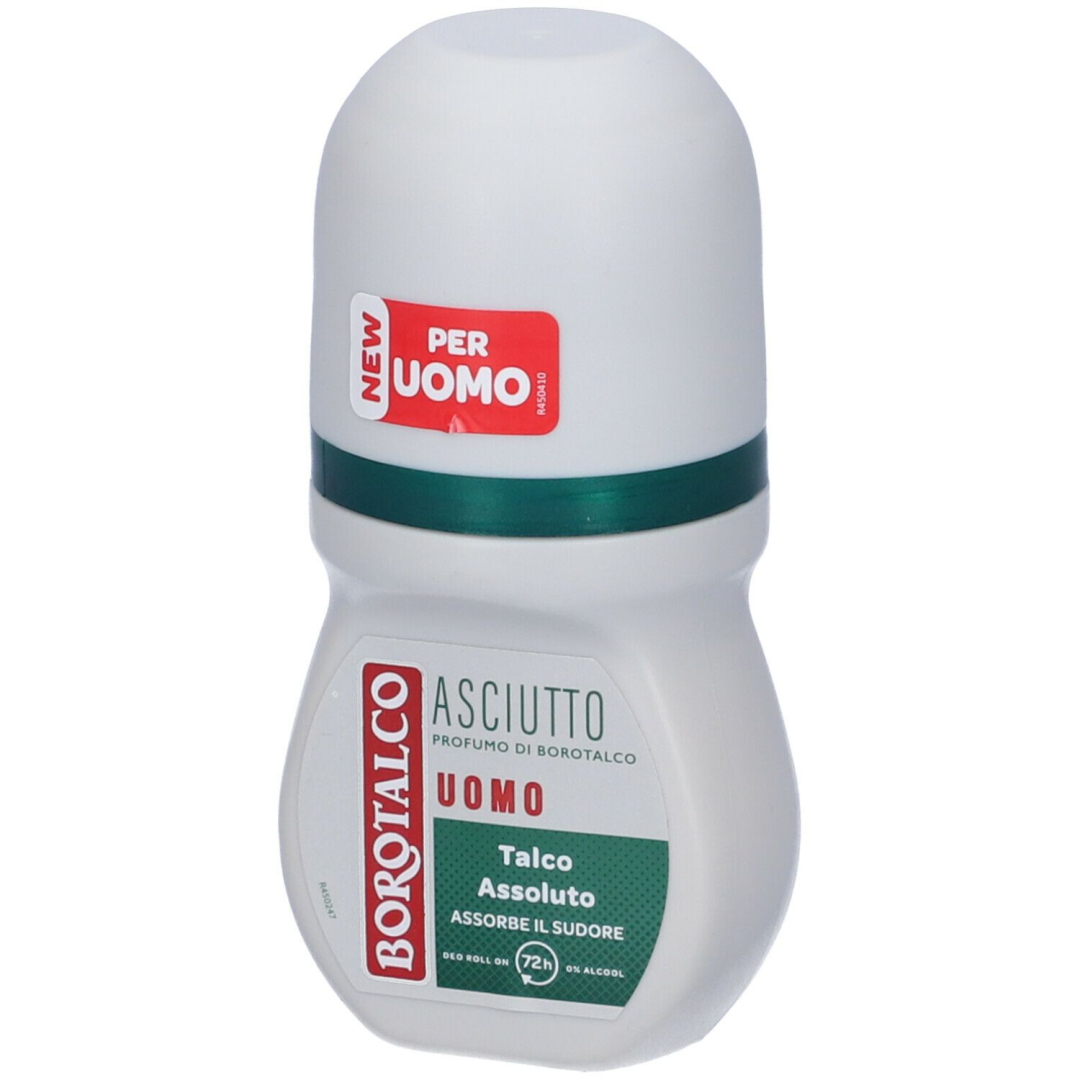 Дезодорант для тіла кульковий чоловічий BOROTALCO DEOD ROLL ON 50 UOMO ASCIUTTO NUOVO
