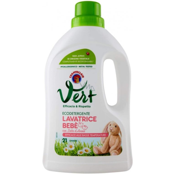 Рідкий засіб для прання дитячий CHANTECLAIR VERT DET.BEBE (21 прання), 1071 мл
