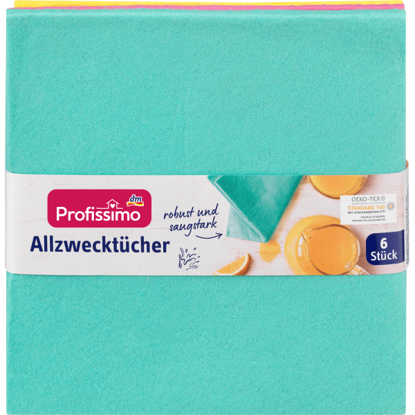 Універсальні серветки для збирання Profissimo Allzwecktucher 6шт.