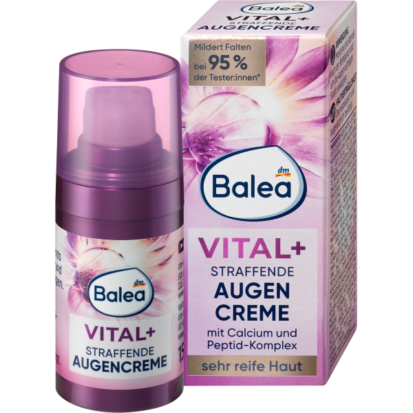 Крем під очі Balea Vital+ для зрілої шкіри, 15 мл