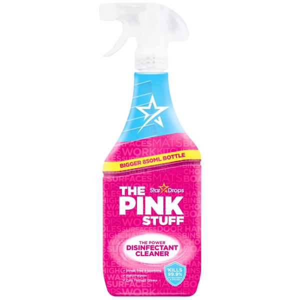 Універсальний дезинфікуючий засіб для чищення The Pink Stuff спрей 850 мл