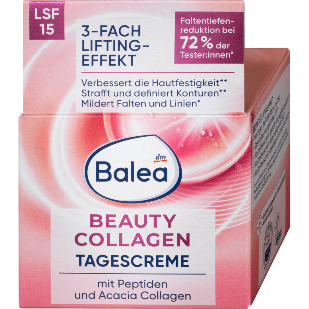 Крем для обличчя Balea Beauty Collagen SPF15, 50 мл