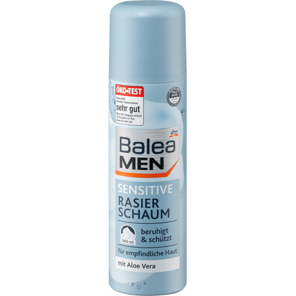 Піна для гоління Balea Men "Sensitive" для чутливої шкіри, 300 мл