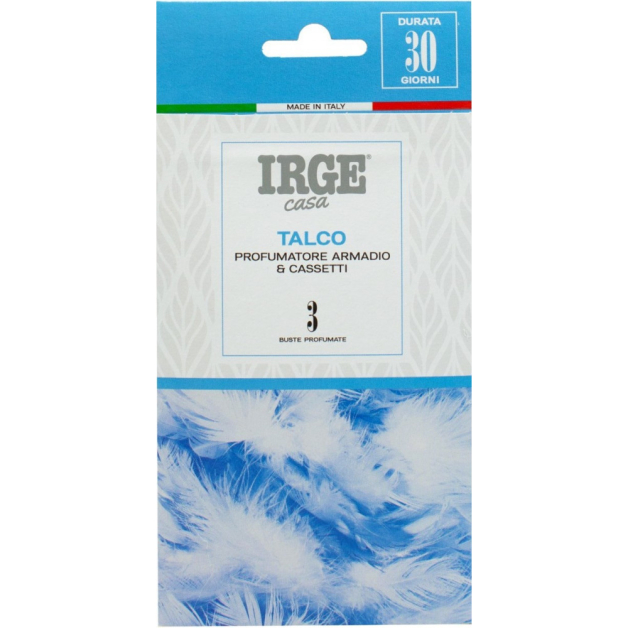 Ароматизатор для гардеробу Irge в гранулах Тальк Talco 3 шт 