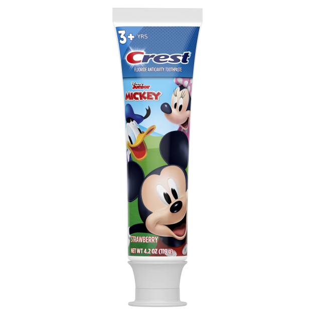 Зубна паста дитяча Crest Kid's Disney Junior Mickey Mouse Strawberry 119 г