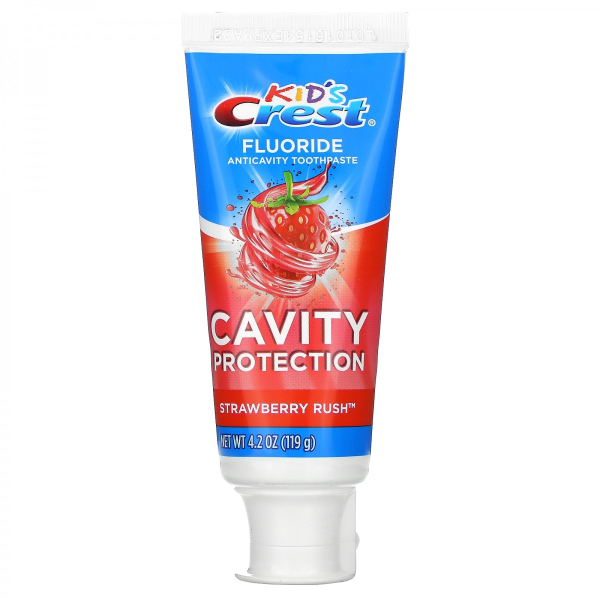 Дитяча зубна паста Crest kid's Cavity Protection Strowberry Rush 119 г