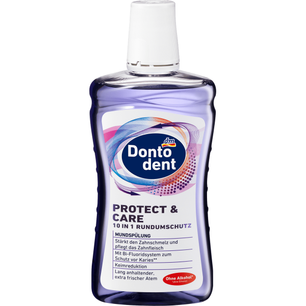 Ополіскувач для порожнини рота Dontodent Protect & Care, 500 мл