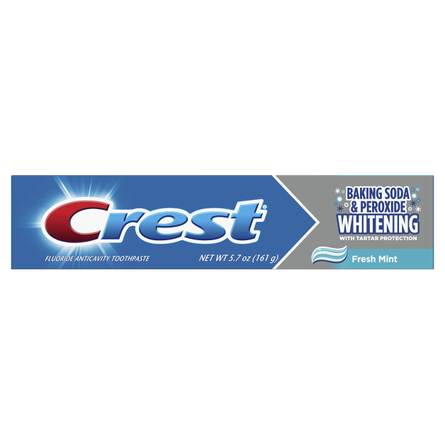Вибільна зубна паста Crest Baking Soda & Peroxide Whitening Fresh Mint 161 г
