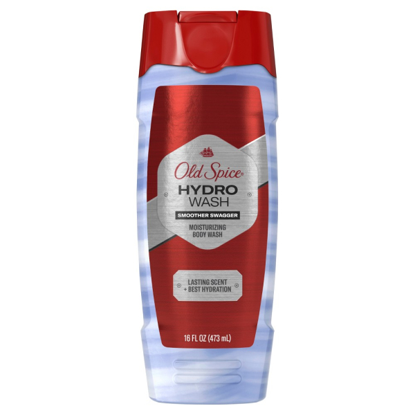 Чоловічий гель для душу Old Spice Hydro Wash Smoother Swagger 473мл (США)
