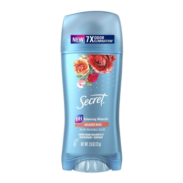 Дезодорант твердий, Secret Solid Antiperspirant Deodorant Rose Scent 68 г