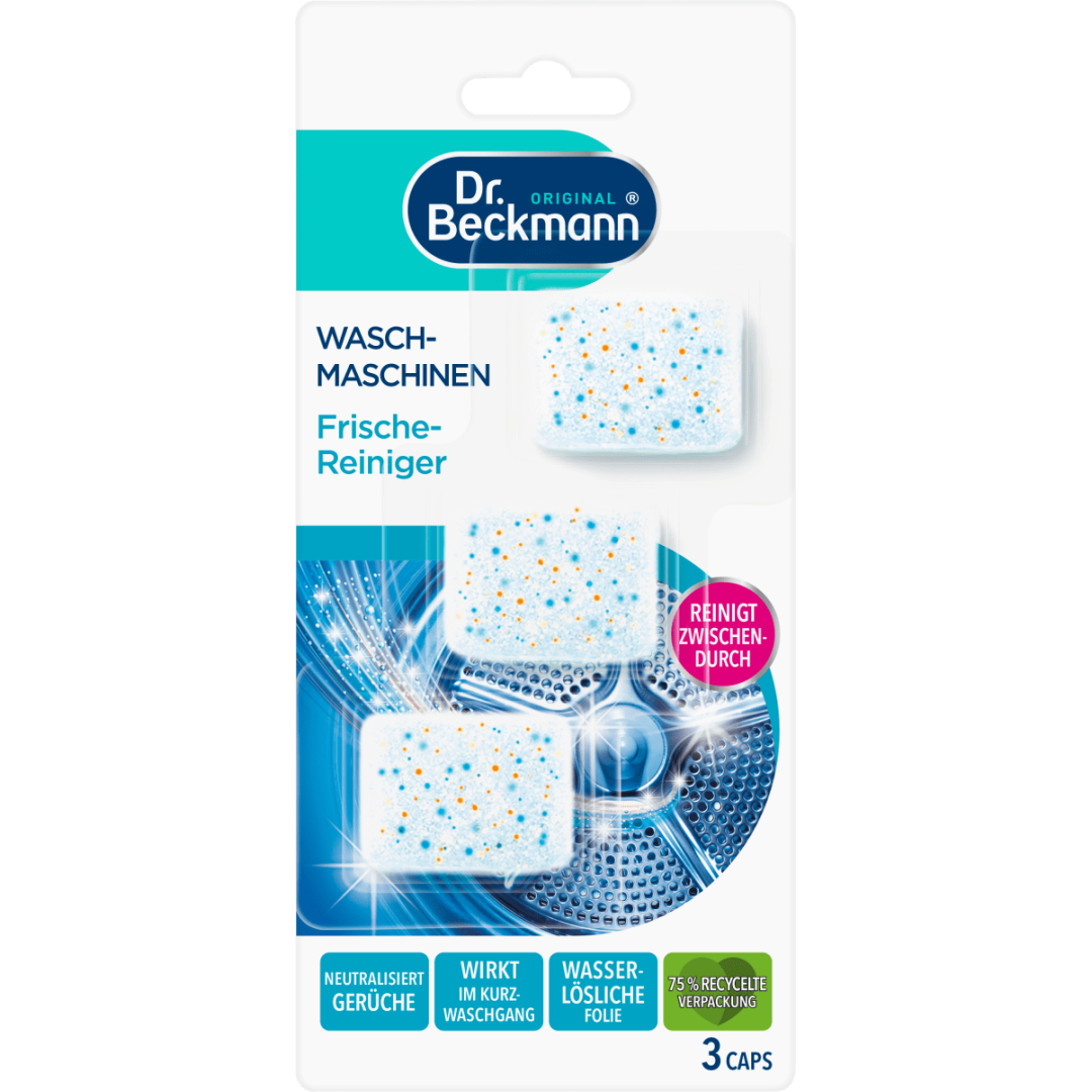 Таблетки для чищення пральних машин Dr. Beckmann 3х20 г