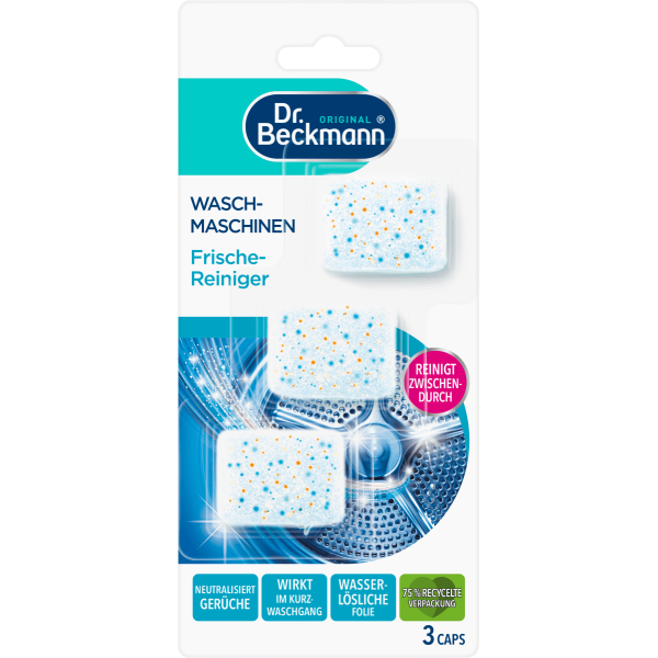 Таблетки для чищення пральних машин Dr. Beckmann 3х20 г