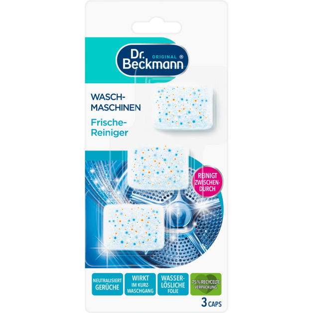 Таблетки для чищення пральних машин Dr. Beckmann 3х20 г
