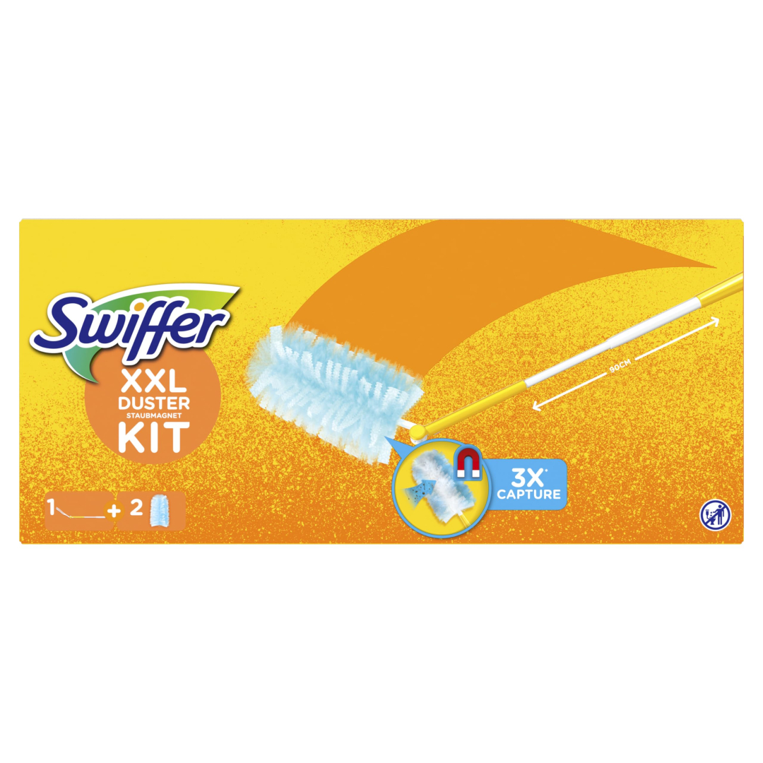 Швабра магніт для пилу піпідастр Swiffer Duster XXL + 2 насадки