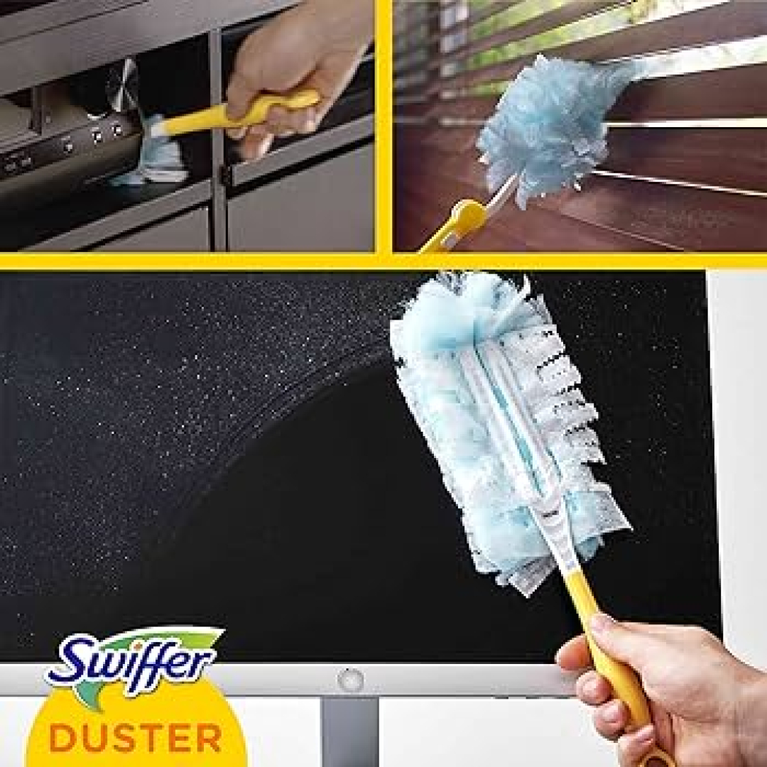 Швабра магніт для пилу піпідастр Swiffer Duster XXL + 2 насадки