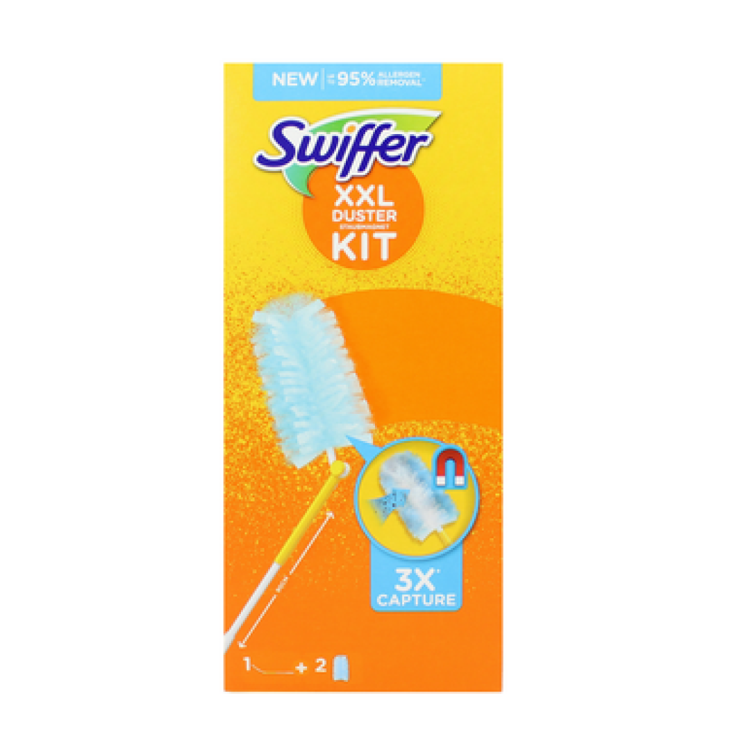 Швабра магніт для пилу піпідастр Swiffer Duster XXL + 2 насадки