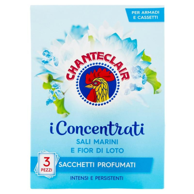 Освіжувач в гардероб Chanteclair iConcentrati Sali Marini Fior di Loto 3 шт