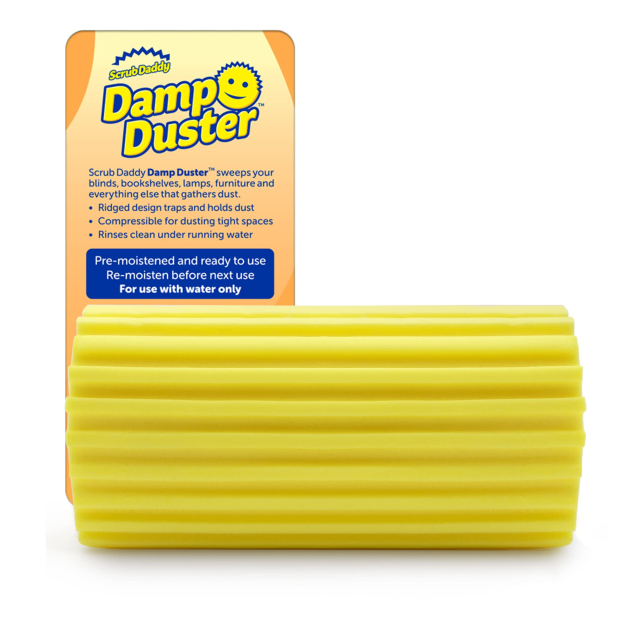 Губка для прибирання пилу, жовта, Damp Duster від Scrub Daddy 