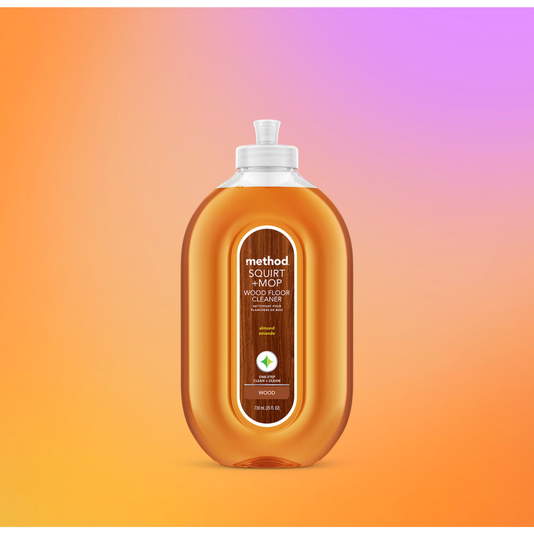 Засіб для чищення дерев'яної підлоги METHOD wood floor cleaner almond мигдаль, 739 мл