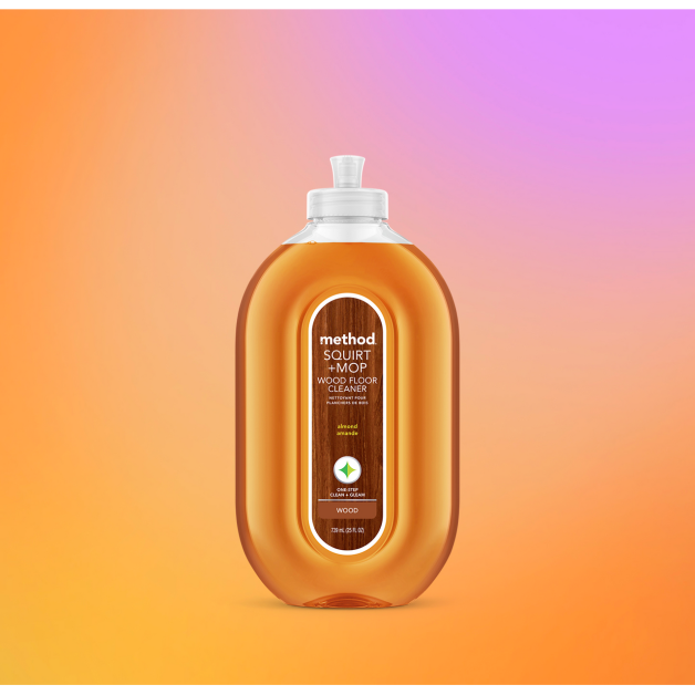 Засіб для чищення дерев'яної підлоги METHOD wood floor cleaner almond мигдаль, 739 мл
