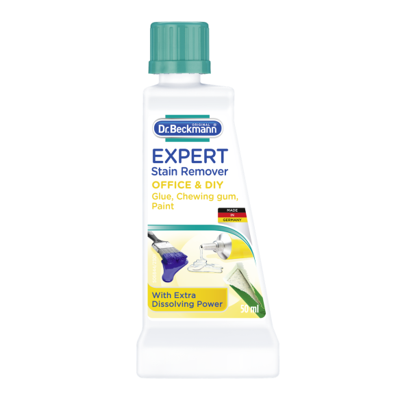 Спеціальний плямовивідник Dr.Beckmann Експерт видалення плям: гумка, фарба, клей, 50 мл