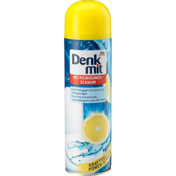 Піна для чищення унітазу Denkmit Лимон, 500 мл