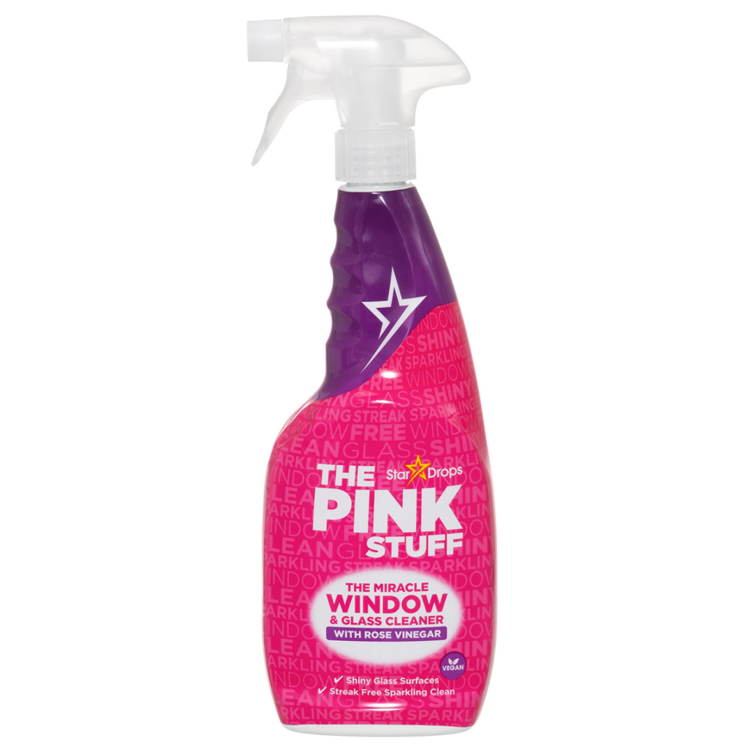 Спрей для миття вікон The Pink Stuff з винним оцтом 750 мл