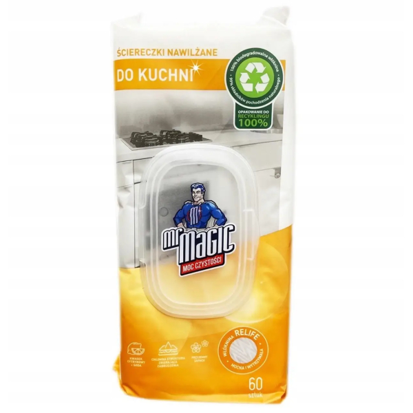 MrMagic вологі серветки для кухні