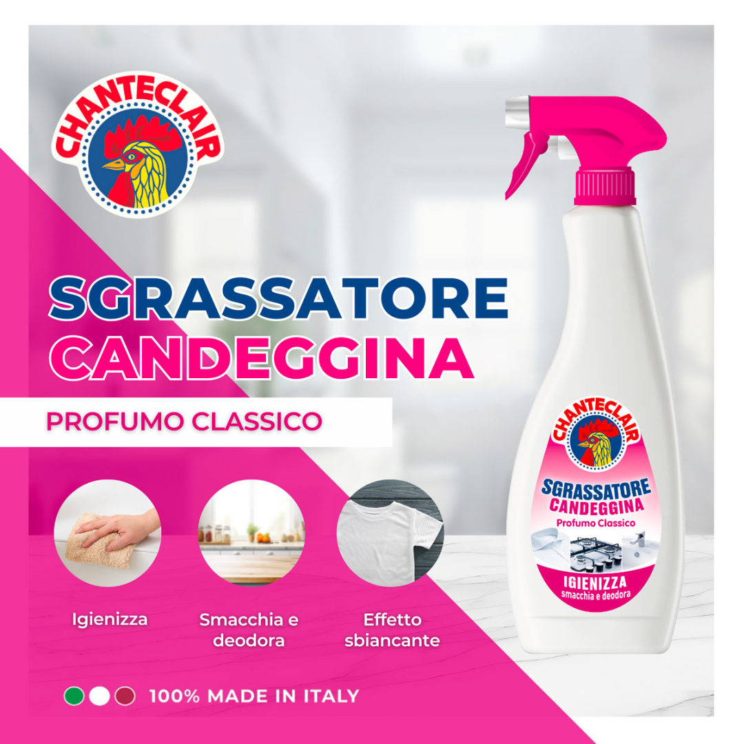 Універсальний засіб для чищення CHANTECLAIR з відбілюючим ефектом 625 мл