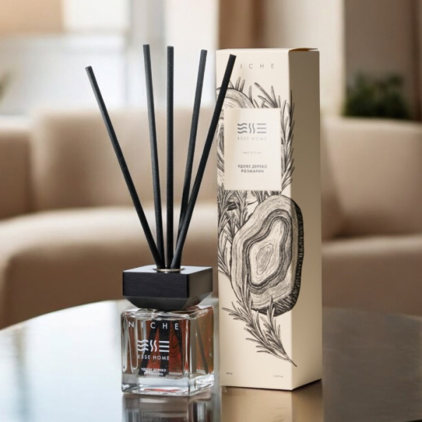 Аромадифузор Esse Home Niche Удове дерево і розмарин,100 мл