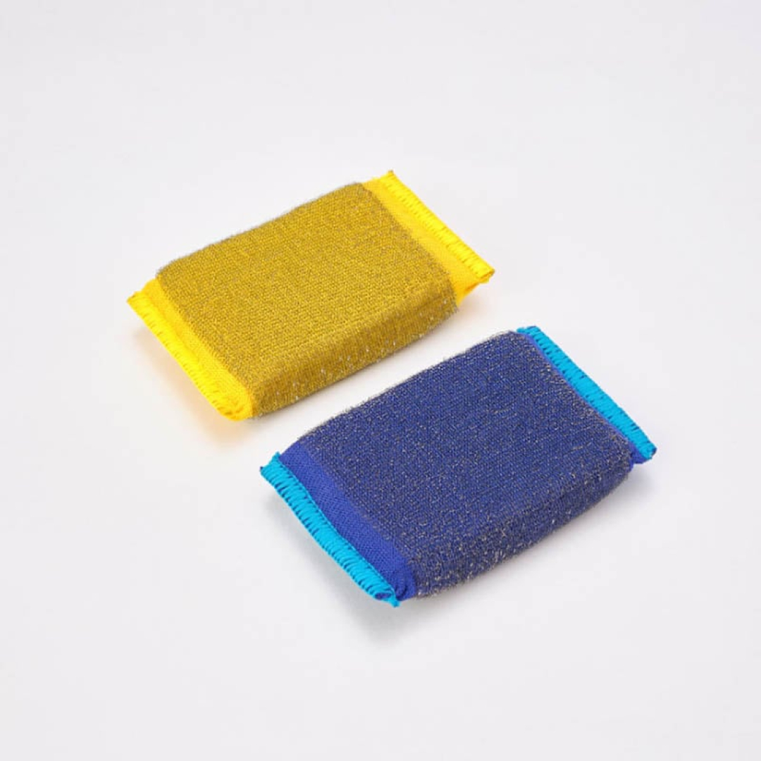 Губка для чищення виробів зі сталі Scrub Daddy Scour Daddy Steel, 2 шт