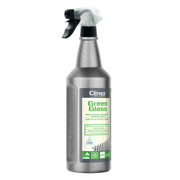 Еко засіб для миття скла Clinex Green Glass, 1 л