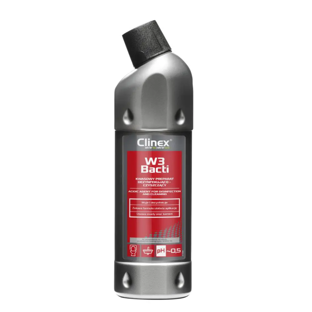 Кислотний дезінфікуючий та миючий засіб Clinex W3 Bacti, 1 л