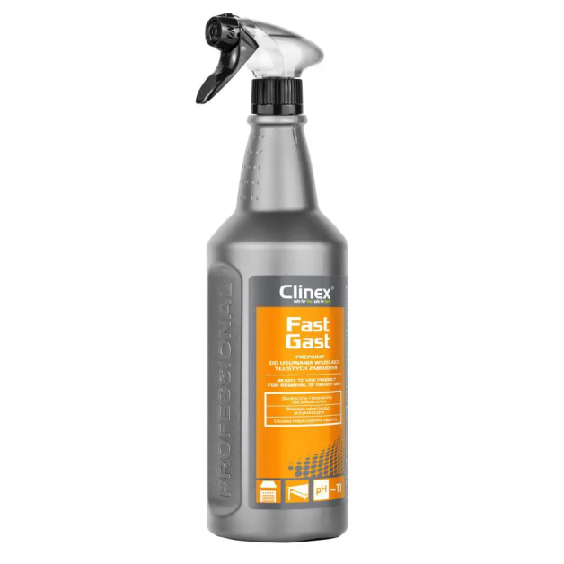 Засіб для видалення всіх жирних забруднень Clinex Fast Gast, 1 л