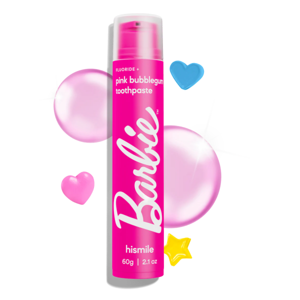 Зубна паста Hismile Barbie Pink Bubblegum, 60 г