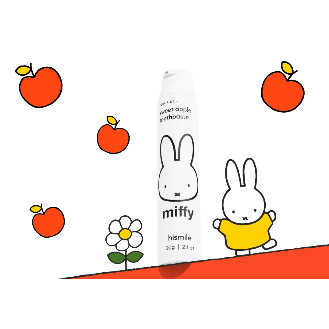Зубна паста Hismile солодке яблуко Miffy Sweet Apple Toothpaste, 60 г