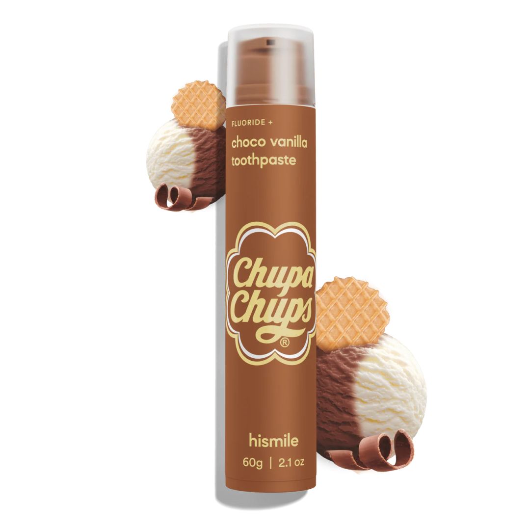 Зубна паста Hismile шоколад ваніль Chupa Chups Choco Vanilla Toothpaste, 60 г