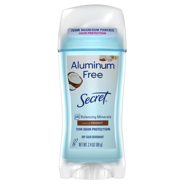 Дезодорант твердий Secret notes of Coconut Без алюмінію з ароматом кокосу, 68 г