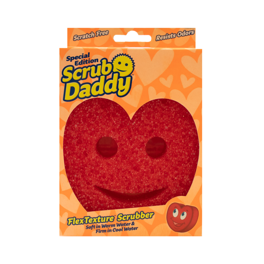 Губка для чищення сердечко Scrub Daddy Special Edition Heart, 1 шт