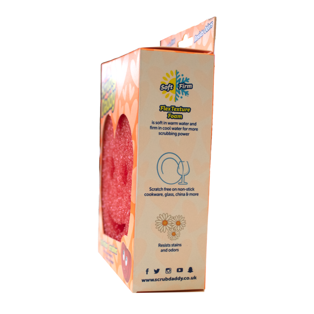 Губка для чищення сердечко Scrub Daddy Special Edition Heart, 1 шт