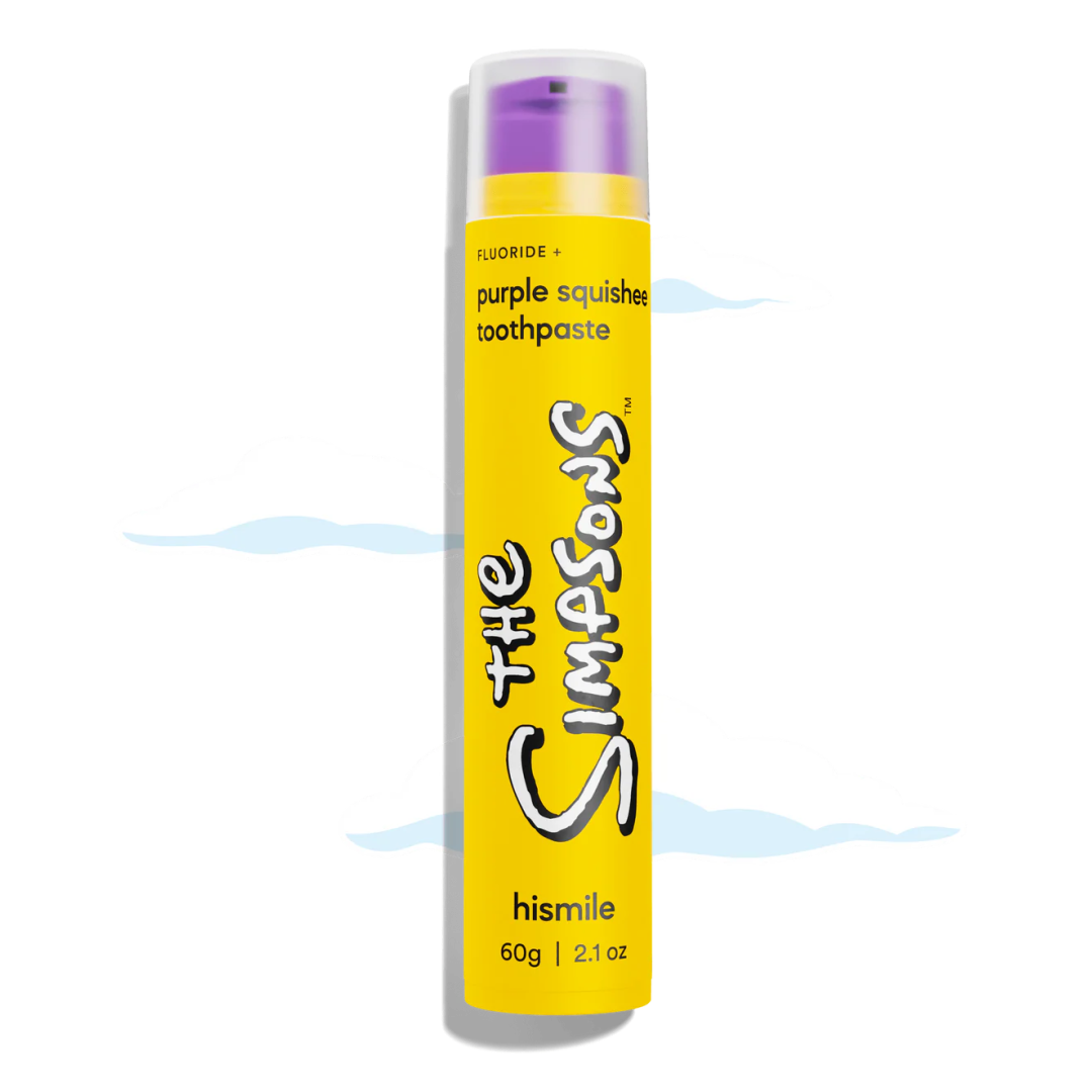Зубна паста Hismile The Simpsons Purple Squishee Toothpaste фіолетова, 60 г