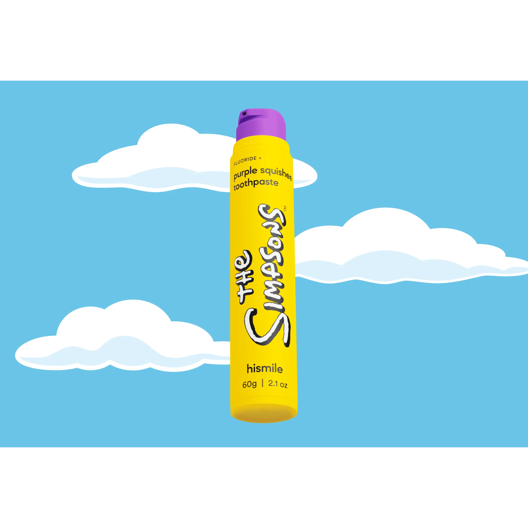 Зубна паста Hismile The Simpsons Purple Squishee Toothpaste фіолетова, 60 г