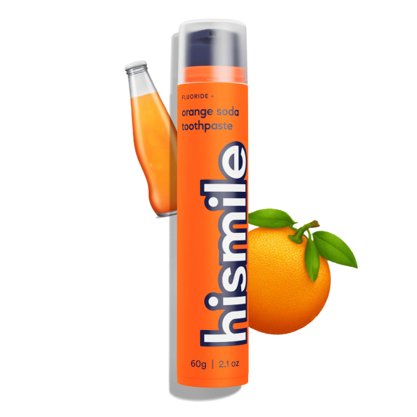 Зубна паста Hismile апельсин Orange Sode Toothpaste, 60 г