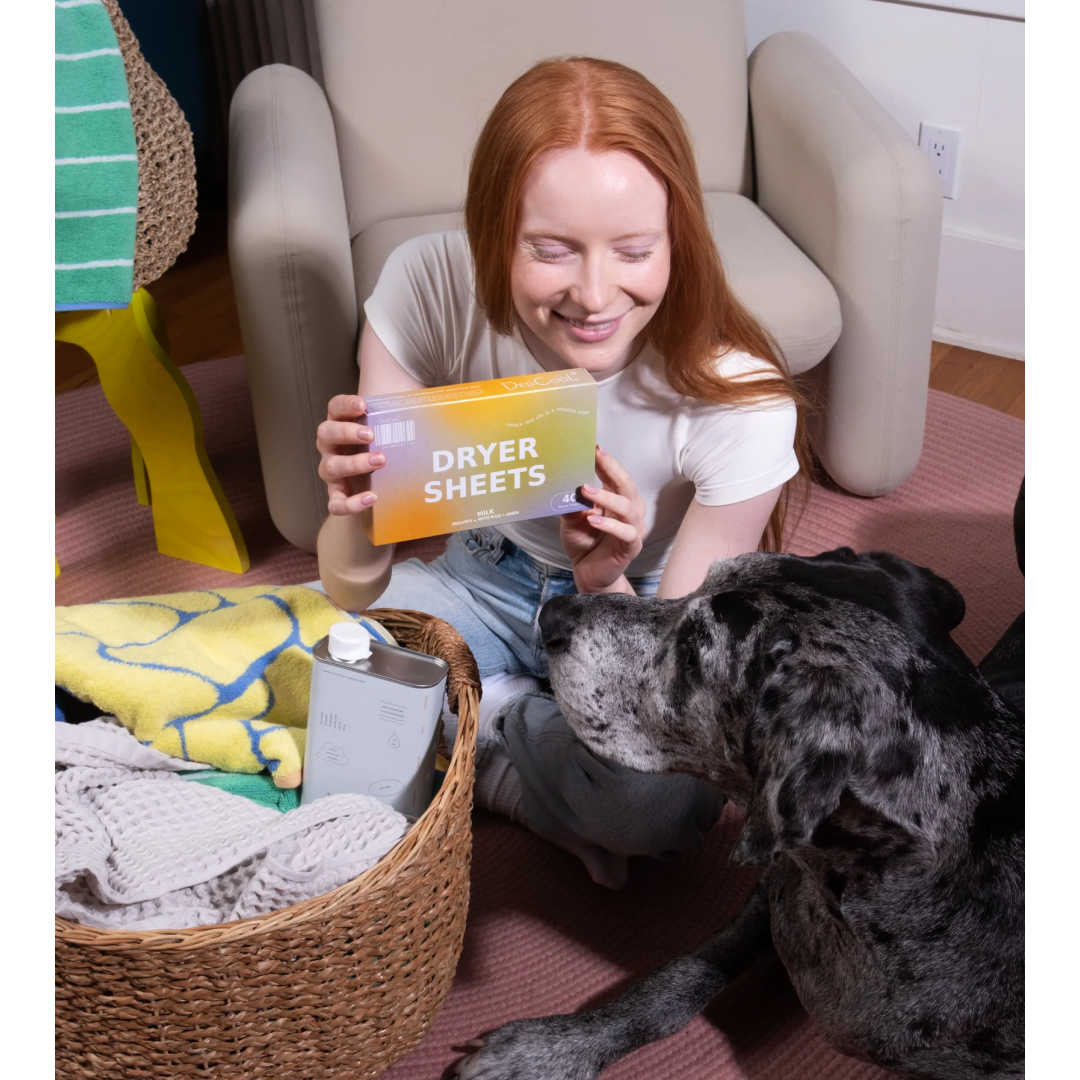 Серветки для сушильної машини DEDCOOL Dryer Sheets Xtra Milk, 40 шт