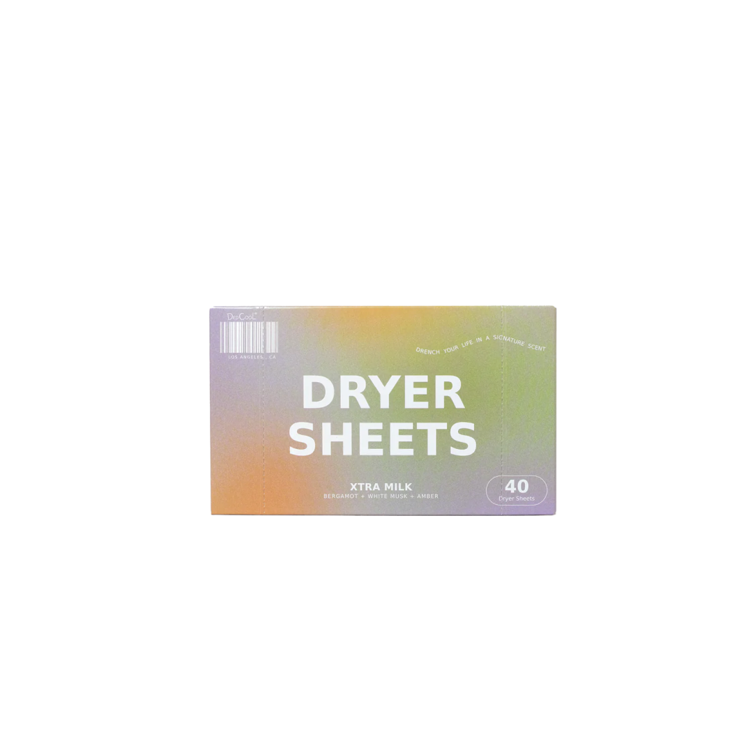 Серветки для сушильної машини DEDCOOL Dryer Sheets Xtra Milk, 40 шт